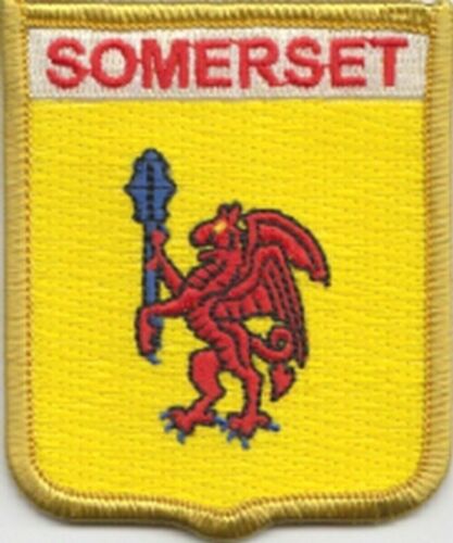 Somerset County Flag Embroidered Patch Badge LAST FEW 