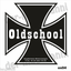 Iron Cross Aufkleber OS04 Eisernes Kreuz Bike Chopper Spiegel Old School Retro