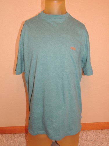 Mens New Size Small Pendleton Green 100/% Cotton TShirt Short Sleeved