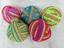 Très Colorés Tissés à la main ruban//bande du Pérou 10 Mètre boule
