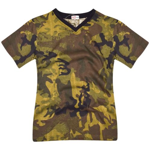 Enfants Garçons Vert Designer 100/% Coton Uni T-shirt Tee Ringspun T Shirts 2-13