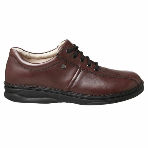 Finn Comfort mens Dijon Brown Leather Shoes