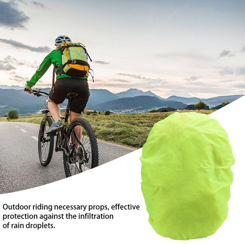 Waterproof Rain Cover Coat For Bicycle Rear Seat Carrier Bag Rack Pannier BD