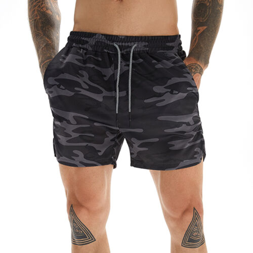 Men/'s Sports Workout Shorts Gym Running Athletic Shorts with Towel Loop Bottoms