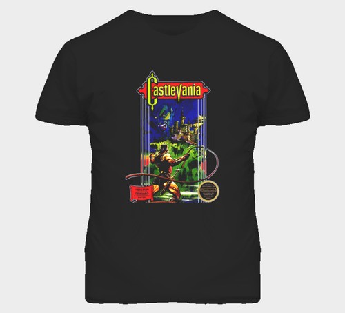 Castlevania NES Retro Video Game T Shirt