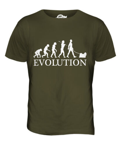 LHASA APSO EVOLUTION OF MAN MENS T-SHIRT TEE TOP DOG LOVER GIFT WALKER WALKING