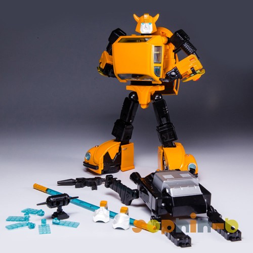 Transformed KBB Metal Parts Diecast Bumblebee Upgrade Kit Figure FREE Sticker