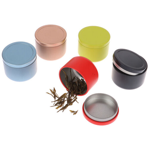 Airtight Smell Proof Container Aluminum Herb Stash Jar Metal Sealed Can Tea Jar 