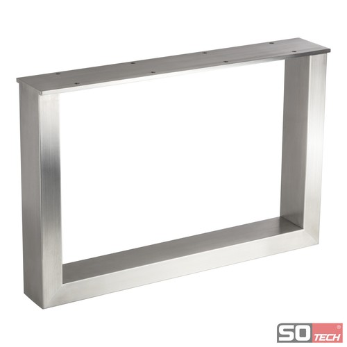 Table Châssis Patin vraiment en Acier Inoxydable Table Sous-châssis tischkufe pied de table pied de table