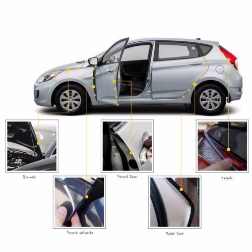 Noise Protection Soundproof Rubber Strip Sill Trim Molding 157inch for BMW Car