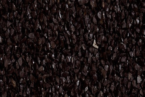 Gartensplitt Ziersplitt Nero Ebano Granulat Marmor schwarz 40-60 mm 25 kg