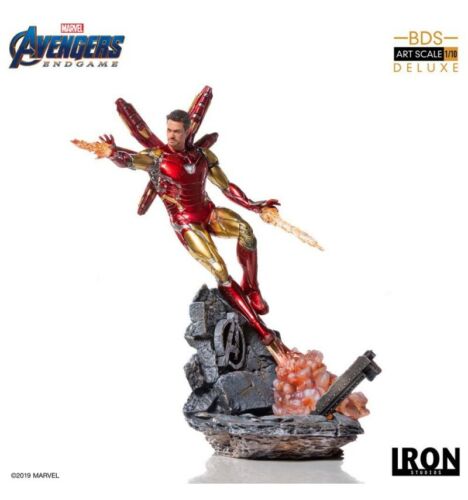 Avengers Endgame Iron studios Marvel Lxxx Iron Man Mark 85 Deluxe Version 