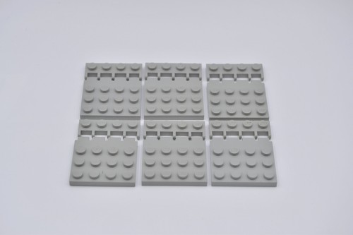 LEGO 6 x charnière /& PLAQUE TOIT althell Gris OldGrey Car Roof Hinge 4213 4315