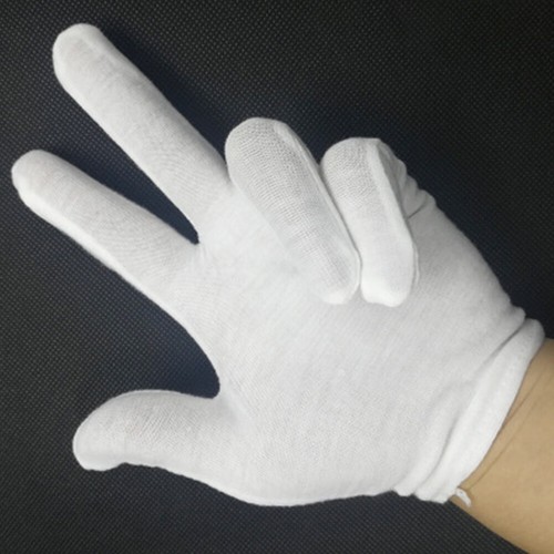 6 Pair Gloves Manicure Cotton Blends Labor Insurance Sweat-proof Serving Working