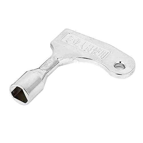Llave triangular de 9 mm ascensor elevador Gris