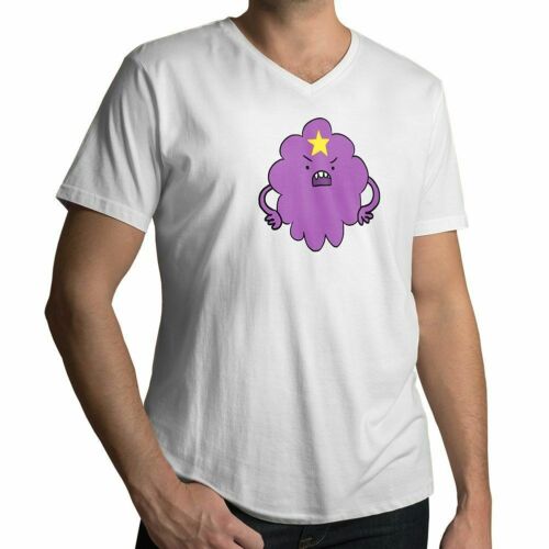 Adventure Time LSP Lumpy Space Princess Lump Sassy Funny Mens Tee V-Neck T-Shirt