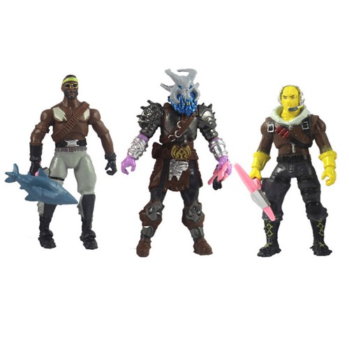 8pc//Set Fortnite Battle Royale Season 8 PVC Action Figure Display Playset Toy