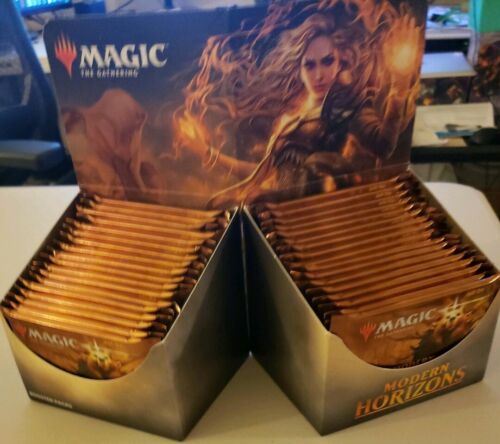 sealed packs Magic the Gathering 3 three MTG Modern Horizons Booster