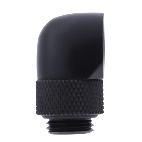 G1//4 Inner Outer Thread 90 Degree Rotary Tube Connector Fitting PC Water Cooling