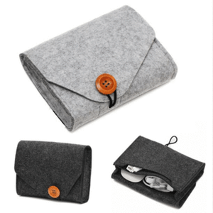 Travel Storage Bag Charging Pouch For Earphone Travel Cable Organizer Electronic