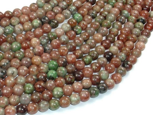 15.5 Inch, 6mm Round Beads Kashgar Garnet 291054001