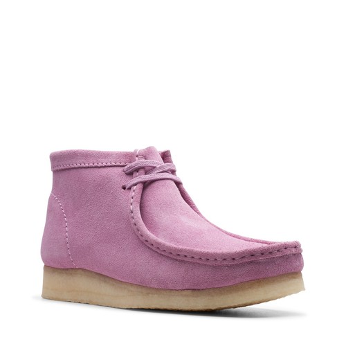 Clarks Originals Men/'s Wallabee Boot Lavender Suede 26143241