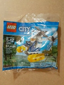 LEGO City Police - Lot of 2 Polybags 30227 30311 - New Sealed Retired
