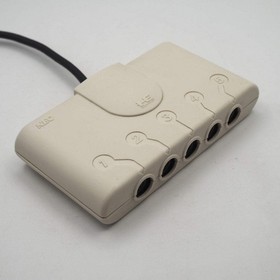 PC Engine Multi Tap PI-PD003 NEC White Tested Working NTSC-J 1987 Made in Japan