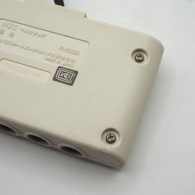 PC Engine Multi Tap PI-PD003 NEC White Tested Working NTSC-J 1987 Made in Japan