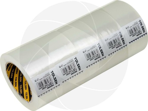 5 Rolls Strong Shipping Sealing Box Carton Packing Packaging Tape 48mmx100m Roll