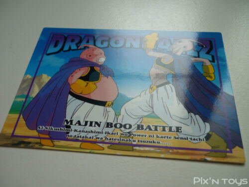 DBZ Card NEW Carte Dragon Ball Z Trading Collection Memorial Photo N°28