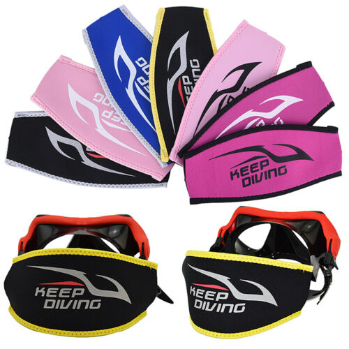 Details about  / Diving Mask Head Strap Cover Mask Padded Protect Long Hair Band Strap-Wrapp/_sFEH