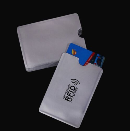 10xRFI Schutzhülle Schutz RFID NFC Kreditkarten EC Karten RFID blocker 10 Stück