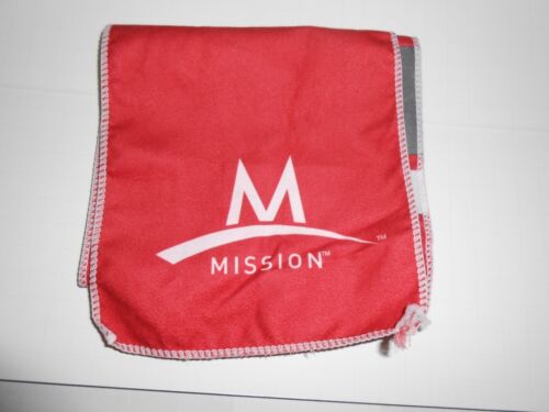 RED Lot of 3 pcs Mission Athletecare Enduracool Instant Cooling Towel