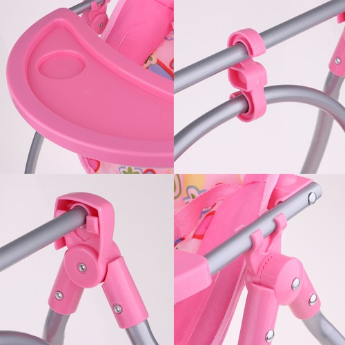 Baby Doll Highchair Cradle Swing Toy for Reborn Doll for Mellchan Baby Doll