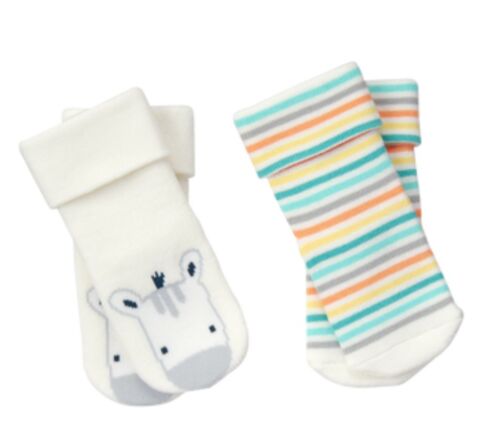 Gymboree Newborn Essentials Baby Zebra Boys 2pk Socks Nwt Newborn 0 M 