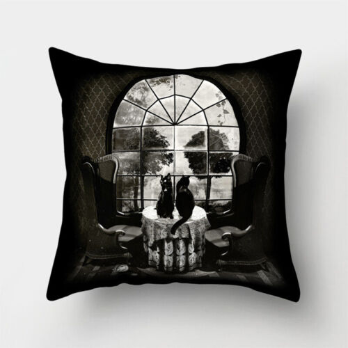 Skull Cushion 18/'/' Cover Throw Pillow Polyester Sofa Home Case Decor Waist