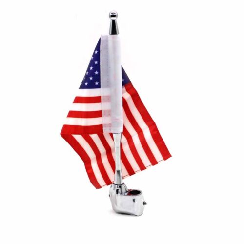 Rear Vertical Flag Pole American USA Flag for Honda GL1800 Goldwing Luggage Rack