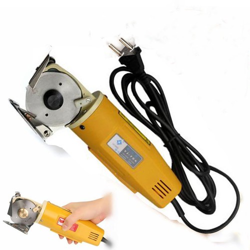70mm Cloth Cutter Fabric Cutting Machine Rotary Blade Electric Round Tool 220V