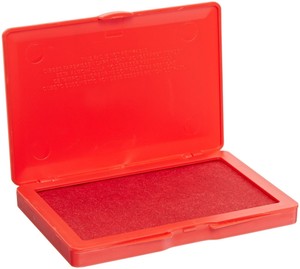 School-Smart-Pre-Inked-Stamp-Pad-Size-2-Red-Delivery-is-Free