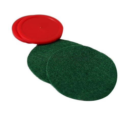 Mini Air Hockey 60mm Goalies 50mm Pucks Filz Drücker Set CN Seller LM
