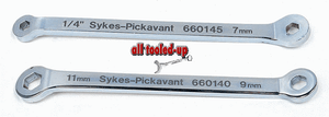 New!!! Pair Sykes-Pickavant Brake Pipe Spanners
