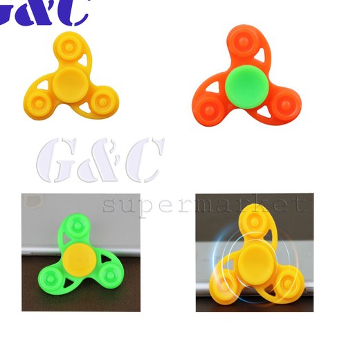 Metal Hand Bearing Fidget Spinner Aluminum SteelBall Finger Gyro