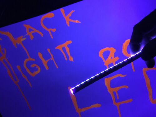 Fast Ship UV Ultra Violet Black Light Lamp 20 LED Water P  PBC 12v 7&#034; smd strip