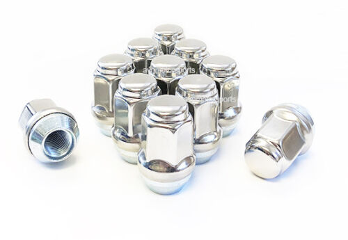 7//16-20 BULGE ACORN STAINLESS STEEL CAPPED LUG NUTS 1.43/" TALL 3//4 HEX 19MM 5