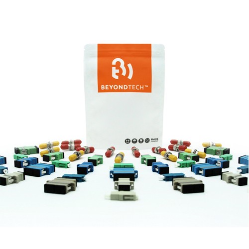 10 Pack Kit Fiber Optic Connector Single Mode LC UPC 0.9mm Beyondtech