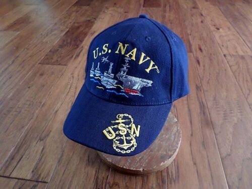 NEW U.S MILITARY NAVY FLEET EMBROIDERED HAT BASEBALL CAP OFFICIAL LICENSED HATS