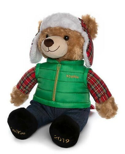 Belkie Bear 2019 Christmas Teddy Bear Plush Doll Belk Department Store Fast Ship 