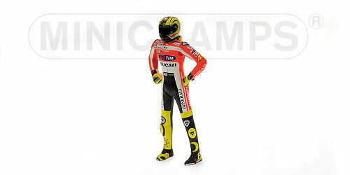 Pilota Valentino Rossi Ducati Bikegp 2011 Minichamps 1:12 312110846 Model