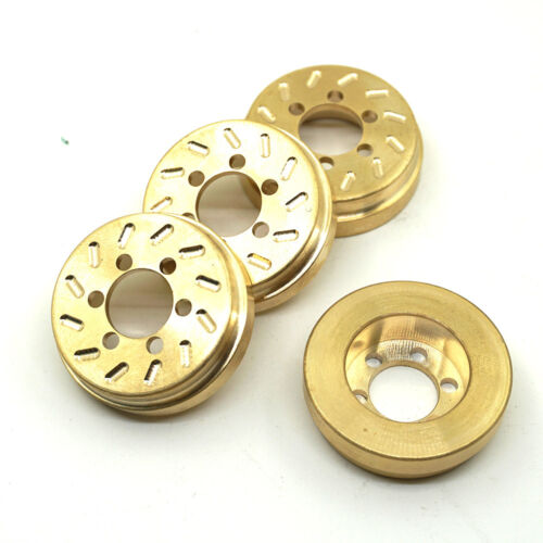 4PCS 64g 1.9/" Alloy Beadlock wheel rims hub Weight For SCX10 1//10 RC Crawler US